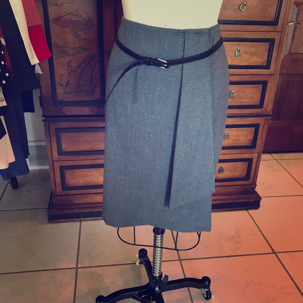 Talbots Grey Skirt